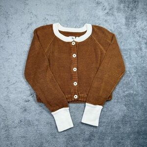 Free People We The Free Lili Linen Cardigan